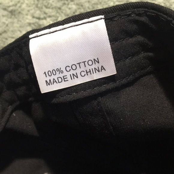 Autolite Advance Auto Parts black hat adjustable back strap full 6 panel cap - Picture 7 of 10